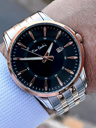 Pierre Cardin Damat Ve Nişan İçin 2 Yıl Garantili 3 Atm Suya Dayanıklı Erkek Kol Saati K.800211F104