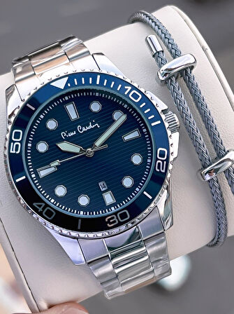 Pierre Cardin Damat Ve Nişan İçin 2 Yıl Garantili 3 Atm Suya Dayanıklı Erkek Kol Saati EK.800311F05