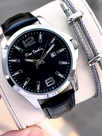 Pierre Cardin Deri Kordon 2 Yıl Garantili 3 Atm Suya Dayanıklı Erkek Kol Saati EK.800411F08S