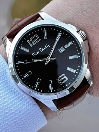 Pierre Cardin Deri Kordon 2 Yıl Garantili 3 Atm Suya Dayanıklı Erkek Kol Saati EK.800411F11