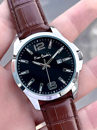 Pierre Cardin Deri Kordon 2 Yıl Garantili 3 Atm Suya Dayanıklı Erkek Kol Saati EK.800411F11