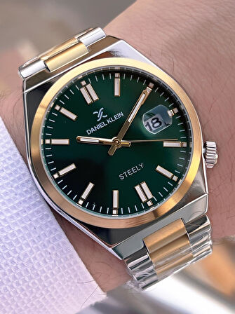 Daniel Klein İtalyan Tasarım Bileklik Hediyeli 2 Yıl Garantili 3 Atm Erkek Kol Saati ES.13861-9