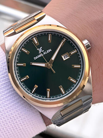 Daniel Klein İtalyan Tasarım Bileklik Hediyeli 2 Yıl Garantili 3 Atm Erkek Kol Saati ES.10886-4
