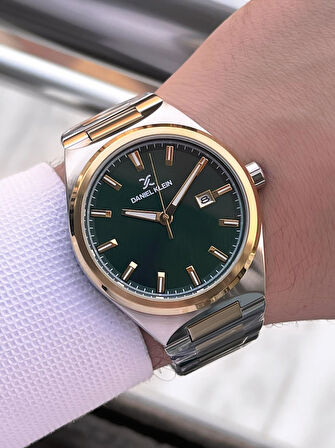 Daniel Klein İtalyan Tasarım Bileklik Hediyeli 2 Yıl Garantili 3 Atm Erkek Kol Saati ES.10886-4