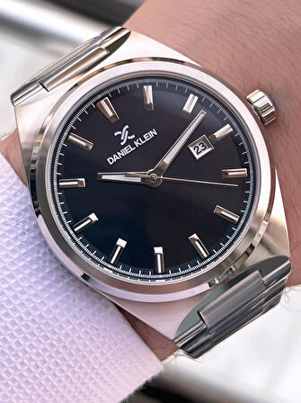 Daniel Klein İtalyan Tasarım Bileklik Hediyeli 2 Yıl Garantili 3 Atm Erkek Kol Saati ES.13861-2