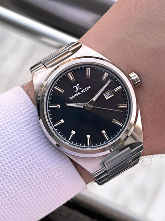 Daniel Klein İtalyan Tasarım Bileklik Hediyeli 2 Yıl Garantili 3 Atm Erkek Kol Saati ES.13861-2