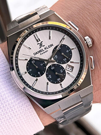 Daniel Klein Prx Kasa Kronometreli İtalyan Tasarım Bileklik Hediyeli Garantili Erkek Kol Saati PRx.4