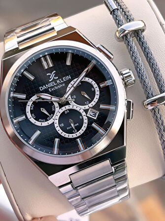 Daniel Klein İtalyan Tasarım Bileklik Hediyeli 2 Yıl Garantili Suya Dayanıklı Erkek Kol Saati PRx.2