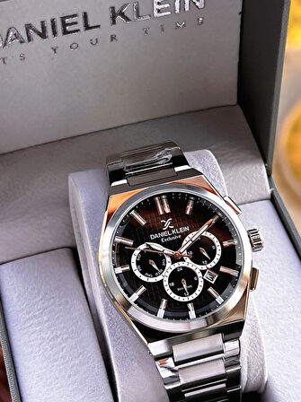 Daniel Klein İtalyan Tasarım Bileklik Hediyeli 2 Yıl Garantili Suya Dayanıklı Erkek Kol Saati PRx.2