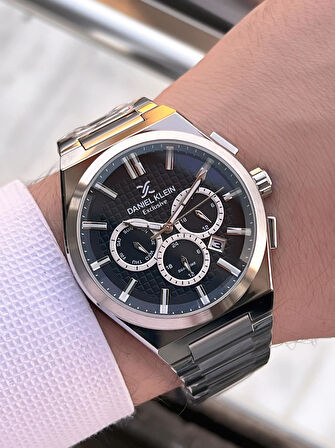 Daniel Klein İtalyan Tasarım Bileklik Hediyeli 2 Yıl Garantili Suya Dayanıklı Erkek Kol Saati PRx.2