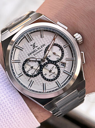 Daniel Klein İtalyan Tasarım Bileklik Hediyeli 2 Yıl Garantili Suya Dayanıklı Erkek Kol Saati XY.3