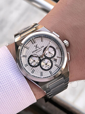Daniel Klein İtalyan Tasarım Bileklik Hediyeli 2 Yıl Garantili Suya Dayanıklı Erkek Kol Saati XY.3
