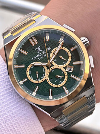 Daniel Klein İtalyan Tasarım Bileklik Hediyeli 2 Yıl Garantili Suya Dayanıklı Erkek Kol Saati XY.5