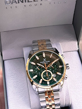 Daniel Klein Rlx Kasa Kronometreli İtalyan Tasarım Bileklik Hediyeli Garantili Erkek Kol Saati Rlx.1