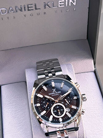 Daniel Klein Rlx Kasa Kronometreli İtalyan Tasarım Bileklik Hediyeli Garantili Erkek Kol Saati Rlx.2
