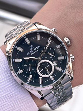 Daniel Klein Rlx Kasa Kronometreli İtalyan Tasarım Bileklik Hediyeli Garantili Erkek Kol Saati Rlx.2
