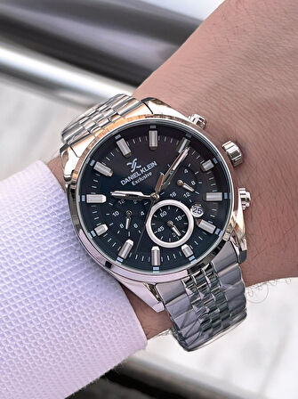 Daniel Klein Rlx Kasa Kronometreli İtalyan Tasarım Bileklik Hediyeli Garantili Erkek Kol Saati Rlx.2