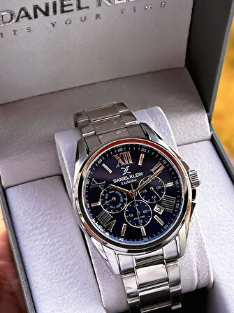 Daniel Klein Roma Rakamlı İç Kadran Fonksiyonları Aktif 2 Yıl Garantili Erkek Kol Saati EDK.14222.2