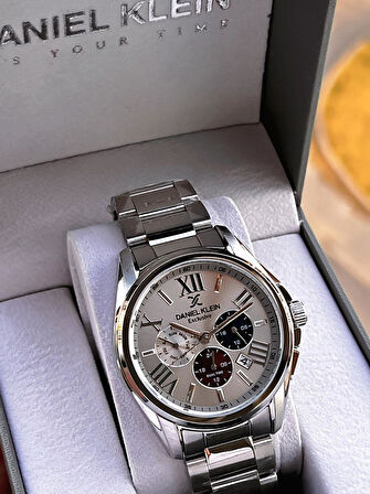 Daniel Klein Roma Rakamlı İç Kadran Fonksiyonları Aktif 2 Yıl Garantili Erkek Kol Saati EDK.14222.4
