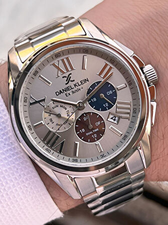 Daniel Klein Roma Rakamlı İç Kadran Fonksiyonları Aktif 2 Yıl Garantili Erkek Kol Saati EDK.14222.4