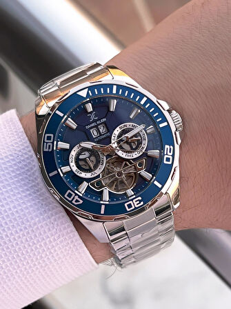 Daniel Klein Otomatik Mekanizma Takvimli Kadran Kadranlı 2 Yıl Garantili Erkek Kol Saati OTM.13754.6