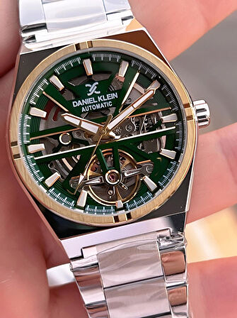 Daniel Klein Otomatik Mekanizma Takvimli Kadran Kadranlı 2 Yıl Garantili Erkek Kol Saati OTM.14268.5