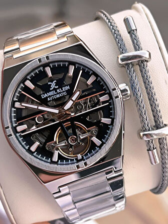 Daniel Klein Otomatik Mekanizma Takvimli Kadran Kadranlı 2 Yıl Garantili Erkek Kol Saati OTM.14268.3