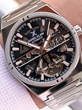 Daniel Klein Otomatik Mekanizma Takvimli Kadran Kadranlı 2 Yıl Garantili Erkek Kol Saati OTM.14268.3