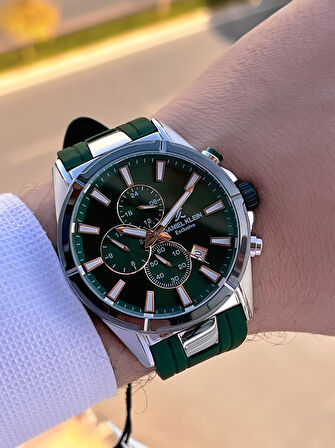 Daniel Klein Silikon Kordon İtalyan Tasarım Bileklik Hediyeli 2Yıl Garantili Erkek Kol Saati 10691.2