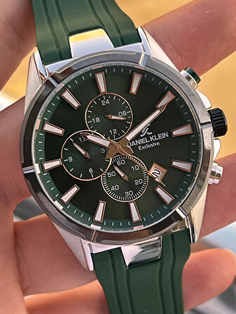 Daniel Klein Silikon Kordon İtalyan Tasarım Bileklik Hediyeli 2Yıl Garantili Erkek Kol Saati 10691.2