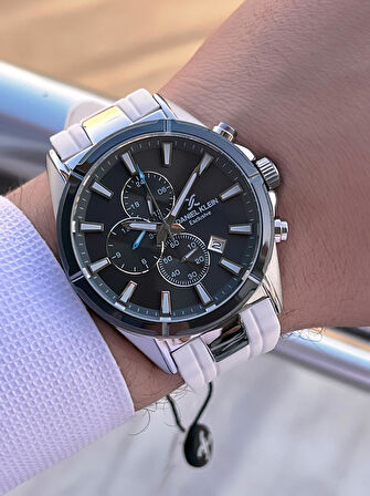 Daniel Klein Silikon Kordon İtalyan Tasarım Bileklik Hediyeli 2Yıl Garantili Erkek Kol Saati 10691.3