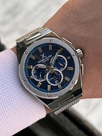 Daniel Klein Hasır Kordon İtalyan Tasarım Bileklik Hediyeli 2 Yıl Garantili Erkek Kol Saati E10885.3