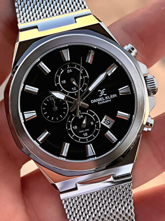 Daniel Klein Hasır Kordon İtalyan Tasarım Bileklik Hediyeli 2 Yıl Garantili Erkek Kol Saati E14234.2