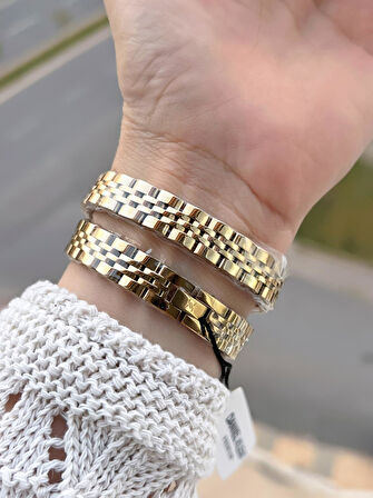 Daniel Klein Dolamalı Çelik Kordonlu 2 Yıl Garantili 3 Atm Suya Dayanıklı Kadın Kol Saati+Bileklik 2