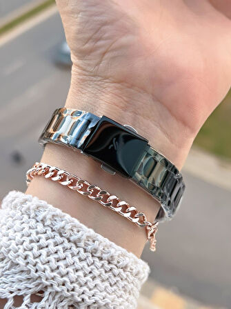 Daniel Klein Çelik Kordonlu 2 Yıl Garantili 3 Atm Suya Dayanıklı Kadın Kol Saati+Bileklik BD.14132.9