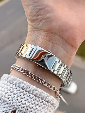 Daniel Klein Çelik Kordonlu 2 Yıl Garantili 3 Atm Suya Dayanıklı Kadın Kol Saati+Bileklik BD.14132.1