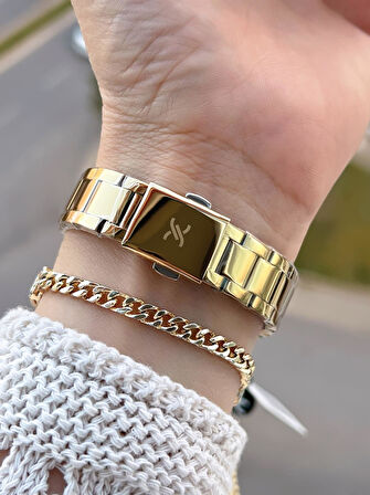 Daniel Klein Çelik Kordonlu 2 Yıl Garantili 3 Atm Suya Dayanıklı Kadın Kol Saati+Bileklik BD.14090.7