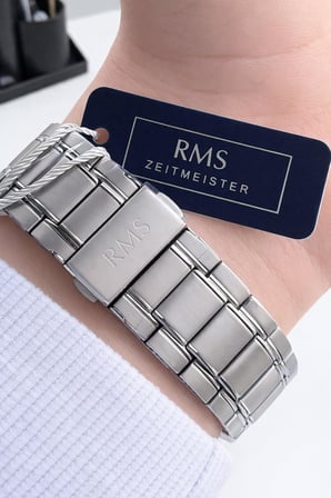 Rms Romanson Titanium Özel Tasarım 5 Atm Suya Dayanıklı 2 Yıl Garantili Erkek Kol Saati AG.2141.10