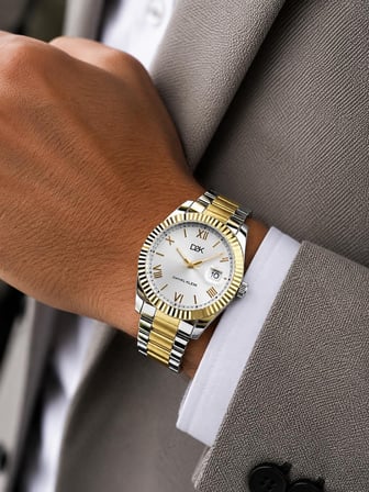 Daniel Klein 2 Yıl GarantDaniel Klein 2 Yıl Garantili Takvimli Kadran 3 Atm Suya Dayanıklı Erkek Kol Saati EDK.14492.6