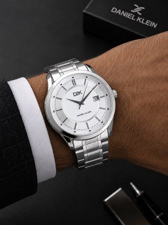 Daniel Klein Nişan Ve Damat Saati Çelik Kordon 2 Yıl Garantili 3 Atm Erkek Kol Saati EDK.14491.1