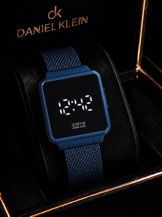 Daniel Klein D:time Serisi Dokunmatik Dijital Tasarım 2 Yıl Garantili 3 Atm Unisex Kol Saati DJT08
