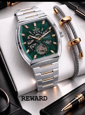 Reward Otomatik Mekanizmalı Premium Erkek Kol Saati 5 ATM Suya Dayanıklı 2 Yıl Garantili Rw.314017.Y
