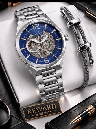 Reward Otomatik Mekanizmalı Premium Erkek Kol Saati 5 ATM Suya Dayanıklı 2 Yıl Garantili Rw.314016.L