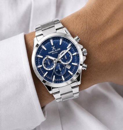 Daniel Klein Premium Çelik Kordon 2 Yıl Garantili 3 Atm Suya Dayanıklı Erkek Kol Saati EDK.R11095.3