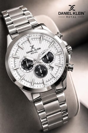 Daniel Klein Premium Çelik Kordon 2 Yıl Garantili 3 Atm Suya Dayanıklı Erkek Kol Saati EDK.R11095.1