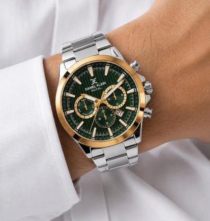 Daniel Klein Premium Çelik Kordon 2 Yıl Garantili 3 Atm Suya Dayanıklı Erkek Kol Saati EDK.R11095.4
