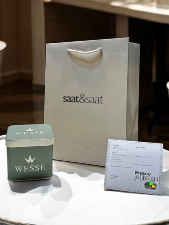 Wesse Erkek Kol Saati Çelik Kasa Ve Kordon 3 ATM Suya Dayanıklı 2 Yıl Garantili Şık Tasarım W2115.01