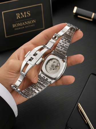 Romanson Otomatik Mekanizmalı Premium Erkek Kol Saati 5 ATM Suya Dayanıklı 2 Yıl Garantili RM2233.12