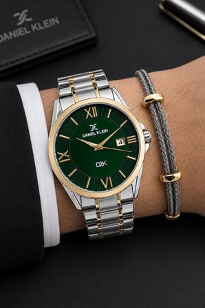 Daniel Klein Premium Çelik Kordon 2 Yıl Garantili 3 Atm Suya Dayanıklı Erkek Kol Saati DKK.-F11098-5