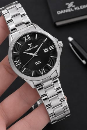 Daniel Klein Premium Çelik Kordon 2 Yıl Garantili 3 Atm Suya Dayanıklı Erkek Kol Saati DKK.-F11098-2